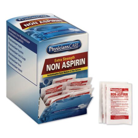 Picture of Non Aspirin Acetaminophen Medication, Two-Pack, 50 Packs/BoxACM-90016