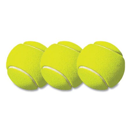 Picture of Tennis Balls, 2 1/2" Diameter, Rubber, Yellow, 3/PackCSI-TB3