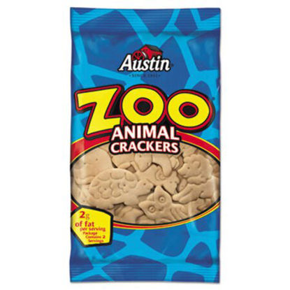 Picture of Zoo Animal Crackers, Original, 2 oz Pack, 80/CartonKEB-40975
