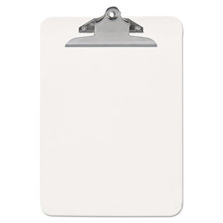 Picture of Plastic Clipboard with High Capacity Clip, 1" Capacity, Holds 8 1/2 x 11, ClearUNV-40308