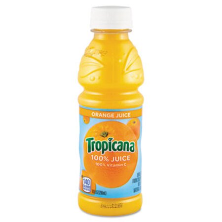 Picture of 100% Juice, Orange, 10oz Bottle, 24/CartonQKR-55154