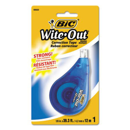 Picture of Wite-Out EZ Correct Correction Tape, Non-Refillable, 1/6" x 472"BIC-WOTAPP11