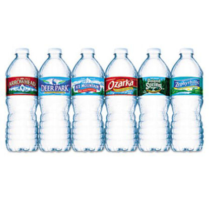 Picture of Bottled Natural Spring Water, .5L, Bottles, 24/CartonNLE-101243