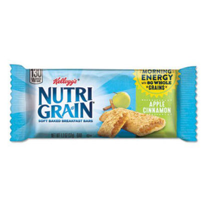 Picture of Nutri-Grain Soft Baked Breakfast Bars, Apple-Cinnamon, Indv Wrapped 1.3 oz Bar, 16/BoxKEB-35645