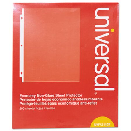 Picture of Top-Load Poly Sheet Protectors, Nonglare, Economy, Letter, 200/BoxUNV-21127