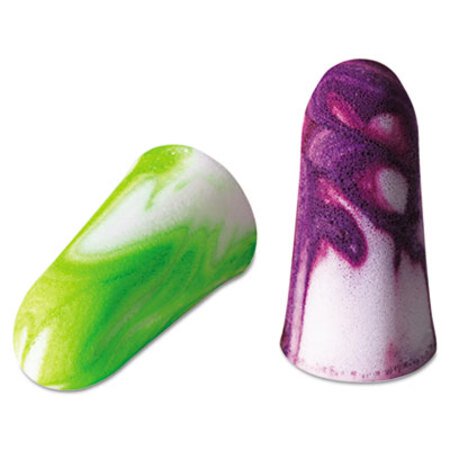 Picture of SparkPlugs Single-Use Earplugs, Cordless, 33NRR, Asst. Colors, 200/BoxMLX-6604