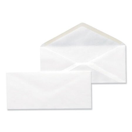Picture of Business Envelope, #10, Monarch Flap, Gummed Closure, 4.13 x 9.5, White, 500/BoxUNV-35210