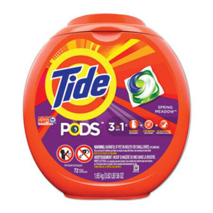 Picture of Detergent Pods, Spring Meadow Scent, 72 Pods/PackPGC-50978