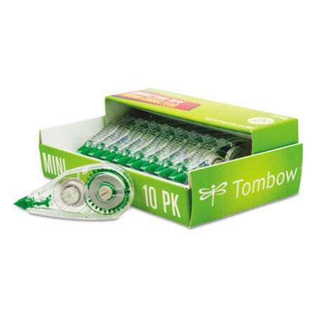 Picture of MONO Mini Correction Tape, 1/6" x 315", Non-Refillable, 10/PackTOM-68722