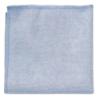 Picture of Microfiber Cleaning Cloths, 12 x 12, Blue, 24/PackRCP-1820579