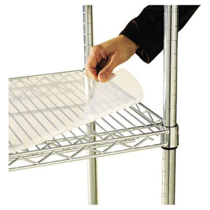Picture of Shelf Liners For Wire Shelving, Clear Plastic, 48w x 18d, 4/PackALE-SW59SL4818