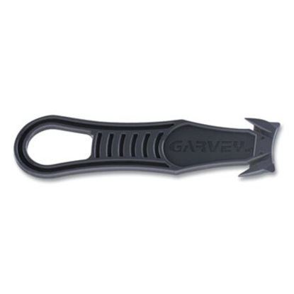 Picture of Safety Cutter Box Cutter Knife with Double Shielded Blade, Black, 5/PackCOS-091459