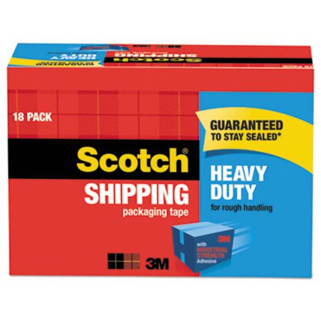Picture of 3850 Heavy-Duty Packaging Tape Cabinet Pack, 3" Core, 1.88" x 54.6 yds, Clear, 18/PackMMM-385018CP