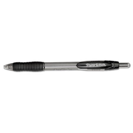 Picture of Profile Ballpoint Pen, Retractable, Bold 1.4 mm, Black Ink, Black Barrel, DozenPAP-89465