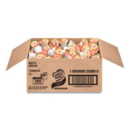 Picture of Liquid Coffee Creamer, Hazelnut, 0.38 oz Mini Cups, 180/CartonNES-35080