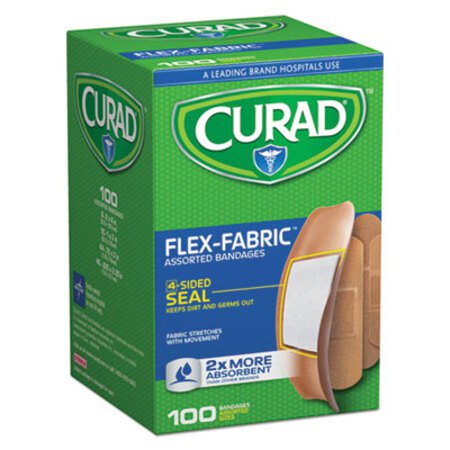 Picture of Flex Fabric Bandages, Assorted Sizes, 100 per BoxMII-CUR0700RB