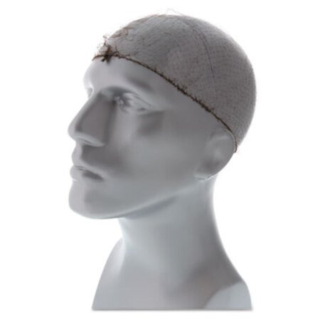 Picture of Lightweight Latex-Free Hairnets, Dark Brown, 24 in., Nylon, 144/BoxRPP-RPH144LTDBPK