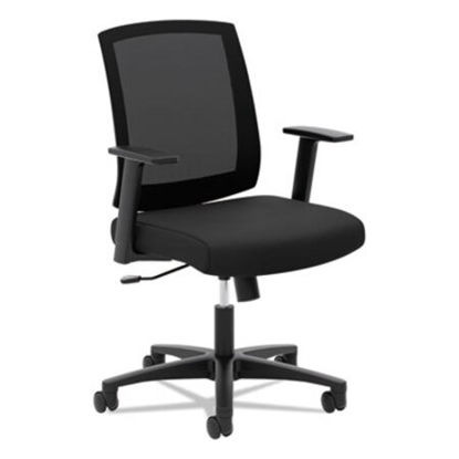 Picture of Torch Mesh Mid-Back Task Chair, Supports Up to 250 lb, 16.5" to 21" Seat Height, BlackBSX-VL511LH10