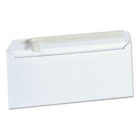 Picture of Peel Seal Strip Business Envelope, #10, Square Flap, Self-Adhesive Closure, 4.13 x 9.5, White, 500/BoxUNV-36003