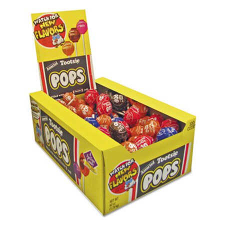 Picture of Tootsie Pops, 0.6 oz, Assorted Flavors, 100/BoxTOO-0508