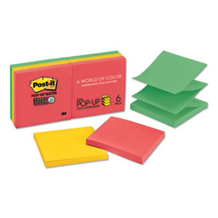 Picture of Pop-up 3 x 3 Note Refill, Marrakesh, 90 Notes/Pad, 6 Pads/PackMMM-R3306SSAN