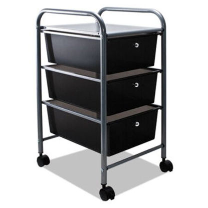 Picture of Portable Drawer Organizer, 13w x 15.38d x 25.88h, Smoke/Matte GrayAVT-34006