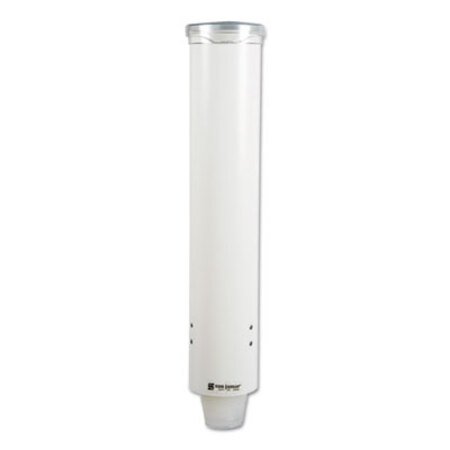 Picture of Small Pull-Type Water Cup Dispenser, For 5 oz Cups, WhiteSJM-C4160WH