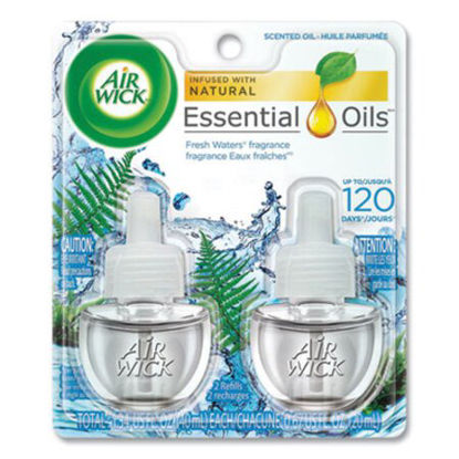 Picture of Scented Oil Refill, Fresh Waters, 0.67 oz, 2/Pack, 6 Pack/CartonRAC-79717CT