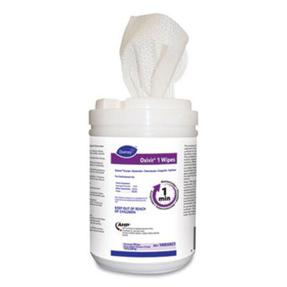 Picture of Oxivir 1 Wipes, 6" x 7", 160/Canister, 12/CartonDVO-100850923