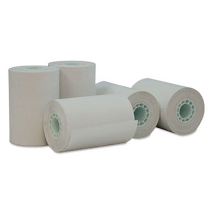 Picture of Direct Thermal Print Paper Rolls, 0.5" Core, 2.25" x 55 ft, White, 50/CartonUNV-35766