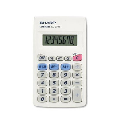 Picture of EL233SB Pocket Calculator, 8-Digit LCDSHR-EL233SB