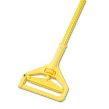 Picture of Quick Change Side-Latch Plastic Mop Head Handle, 60" Aluminum Handle, YellowBWK-620