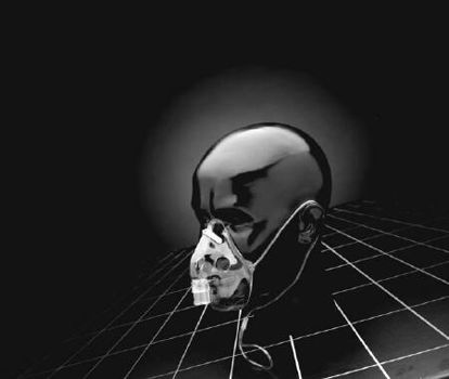 Picture of Aerosol Mask Salter Labs® Elongated Style Pediatric Adjustable Head Strap1120-0-50