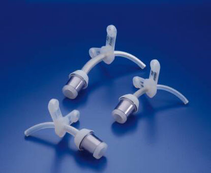 Picture of Tracheostomy Tube Bivona® FlexTend™ V Neck Flange Size 5.3 Uncuffed60PFS35