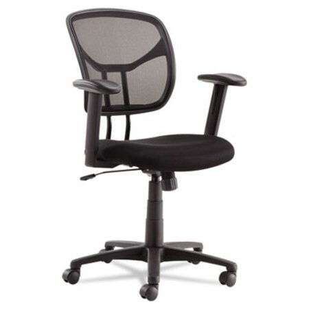 Picture of Swivel/Tilt Mesh Task Chair with Adjustable Arms, Supports Up to 250 lb, 17.72" to 22.24" Seat Height, BlackOIF-MT4818