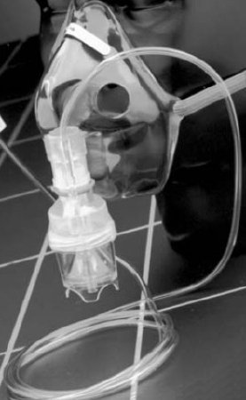 Picture of Salter Labs® 8900 Series Handheld Nebulizer Kit Small Volume 3 mL Medication Cup Pediatric Aerosol Mask Delivery8906-7-50