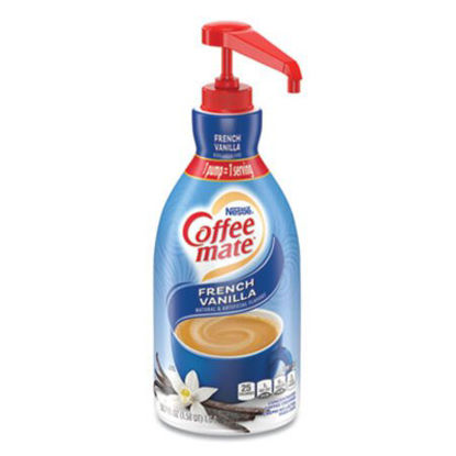 Picture of Liquid Coffee Creamer, French Vanilla, 1500mL Pump BottleNES-31803