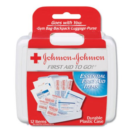 Picture of Mini First Aid To Go Kit, 12-Pieces, Plastic CaseJOJ-8295