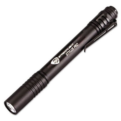 Picture of Stylus Pro LED Pen Light, 2 AAA Batteries (Included), BlackLGT-66118