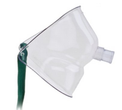 Picture of Oxygen Face Tent Hudson RCI® Under the Chin Style Adult One Size Fits Most Adjustable Head Strap1095