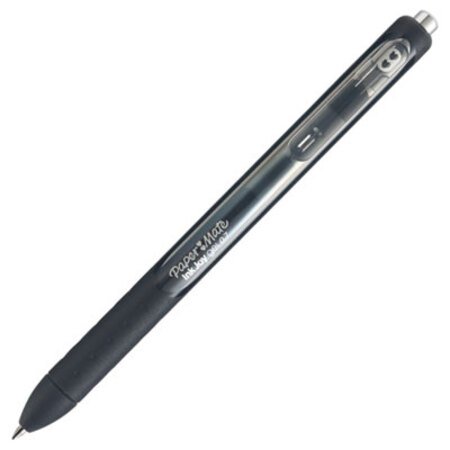 Picture of InkJoy Gel Pen, Retractable, Medium 0.7 mm, Black Ink, Black Barrel, DozenPAP-1951719
