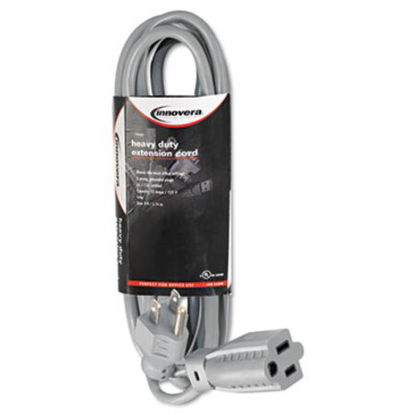 Picture of Indoor Heavy-Duty Extension Cord, 9ft, GrayIVR-72209