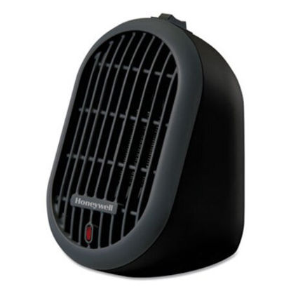 Picture of Heat Bud Personal Heater, 250 W, 4.14 x 4.33 x 6.5, BlackHWL-HCE100B
