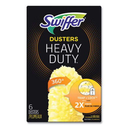Picture of Heavy Duty Dusters Refill, Dust Lock Fiber, Yellow, 6/Box, 4 Box/CartonPGC-21620CT
