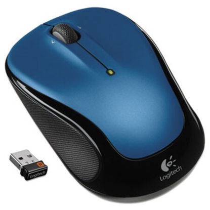 Picture of M325 Wireless Mouse, 2.4 GHz Frequency/30 ft Wireless Range, Left/Right Hand Use, BlueLOG-910002650