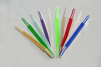 Picture of Tracheostomy Tube Holder Trach Tie® 3/4 W X 14 L Inch Driwick Pediatric Assorted 2 Piece Neck501PRV