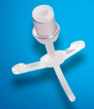 Picture of Tracheostomy Tube Bivona® FlexTend™ V Neck Flange Size 3.5 Uncuffed60NFP35