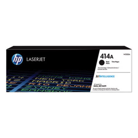 Picture of HP 414A, (W2020A) Black Original LaserJet Toner CartridgeHEW-W2020A