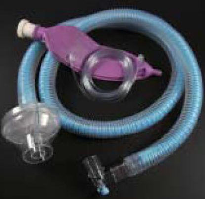 Picture of Universal Flex2® Anesthesia Breathing Circuit Coaxial Tube 60 Inch Tube Single Limb Pediatric 1 Liter Bag Single Patient UsePDB160-61