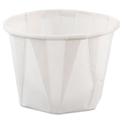 Picture of Paper Portion Cups, 1oz, White, 250/Bag, 20 Bags/CartonSCC-100